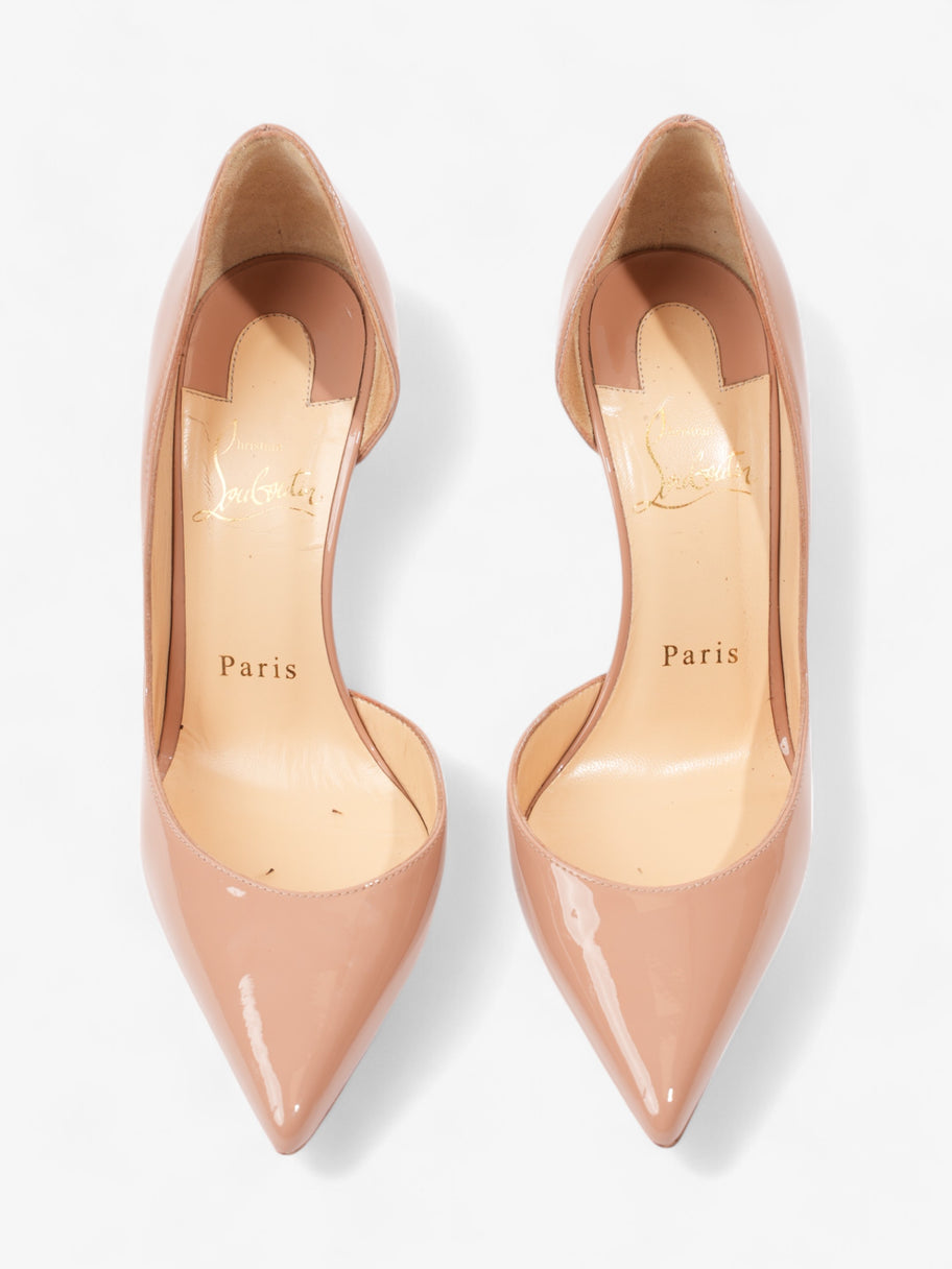 Christian Louboutin Iriza 100mm Nude Patent Leather EU 35 UK 2 Image 8