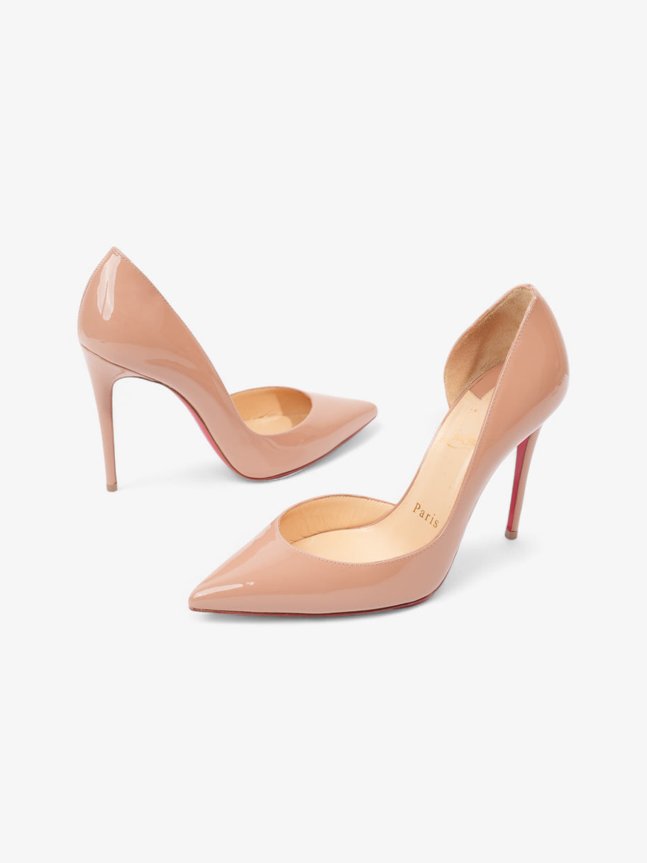 Christian Louboutin Iriza 100mm Nude Patent Leather EU 35 UK 2 Image 9