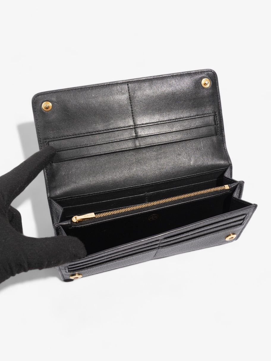 Mulberry Continental Wallet Black Leather Image 6