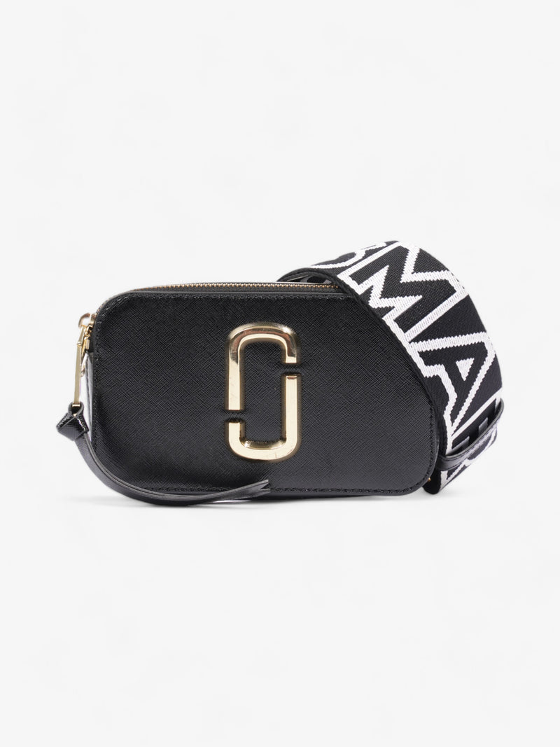  Marc Jacobs Snapshot Black / Grey / Cream Saffiano Leather