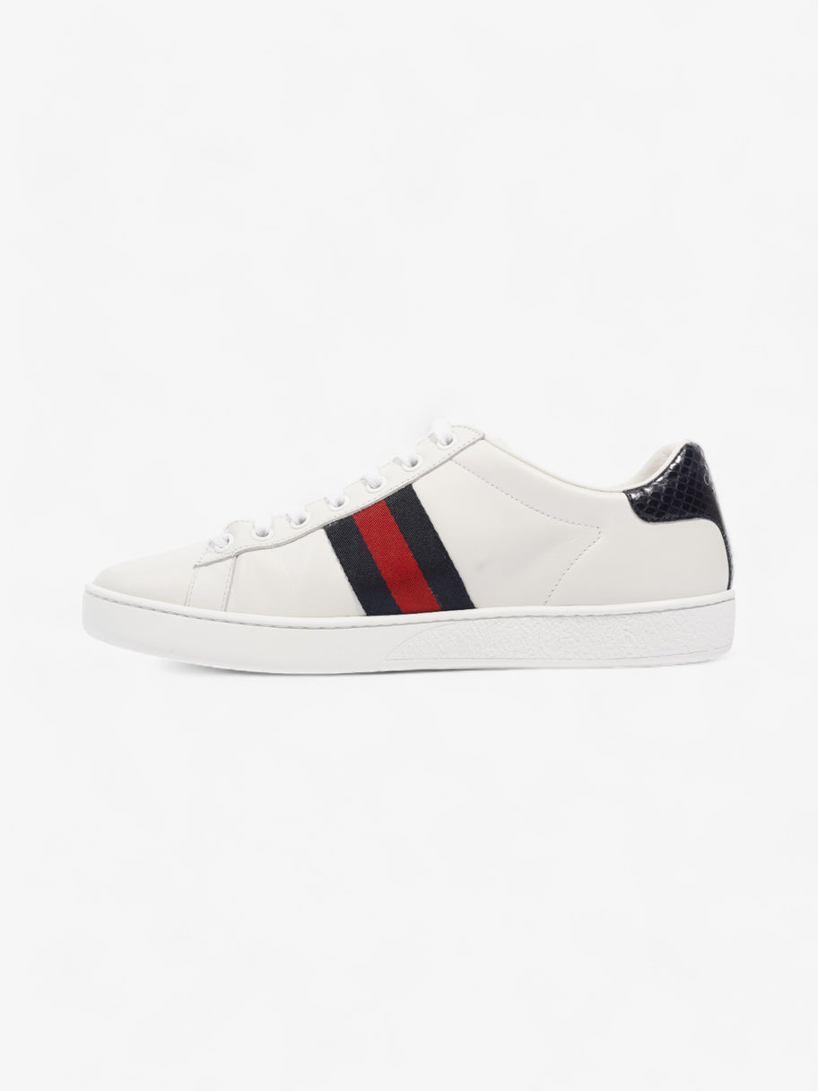 Gucci Ace White / Blue / Red Leather EU 38.5 UK 5.5 Image 3