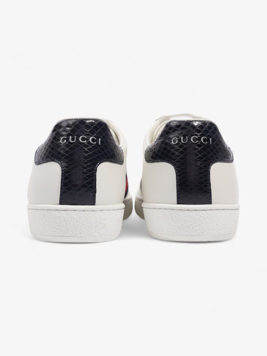 Gucci Ace White / Blue / Red Leather EU 38.5 UK 5.5 Image 6