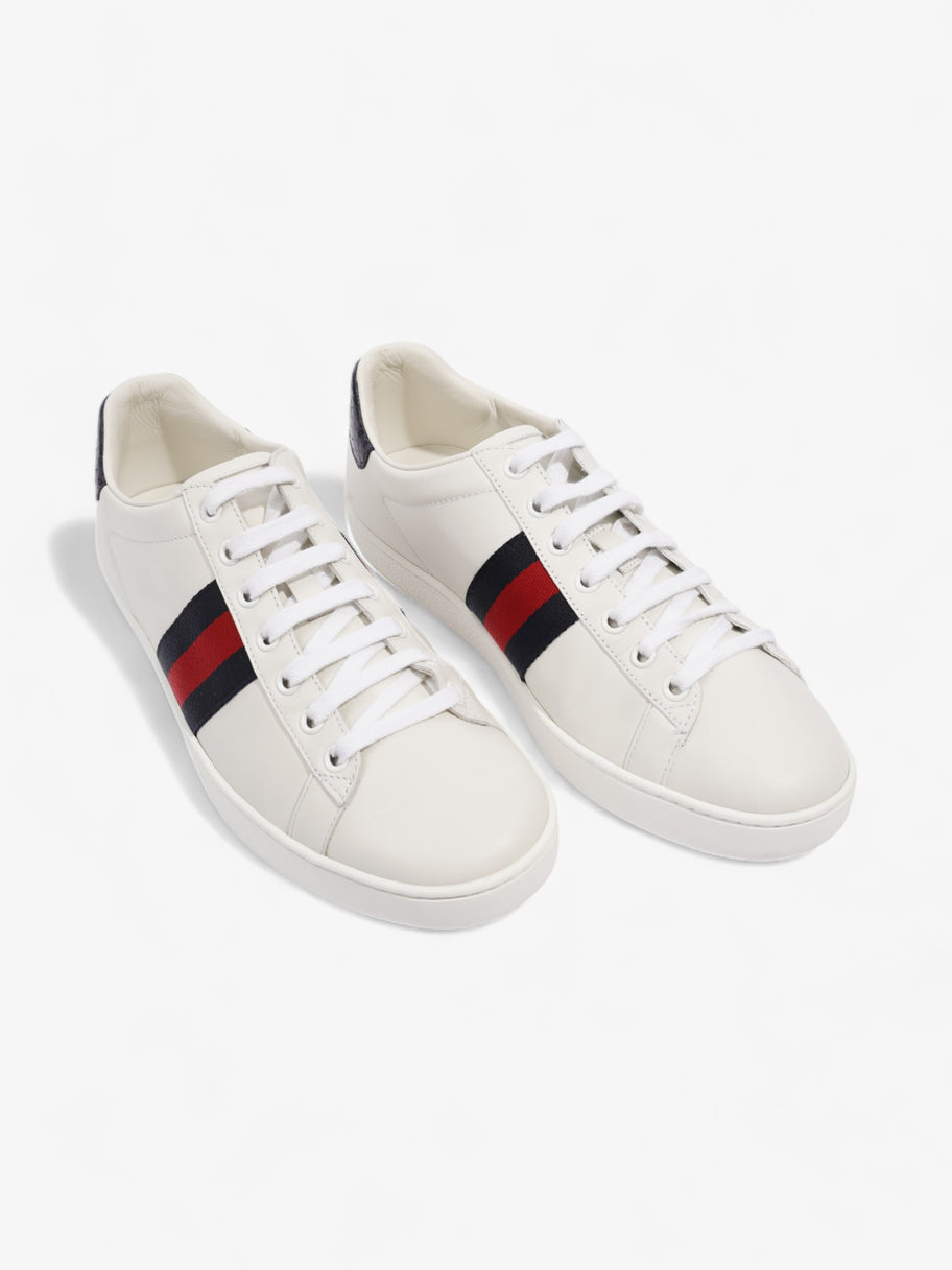 Gucci Ace White / Blue / Red Leather EU 38.5 UK 5.5 Image 8