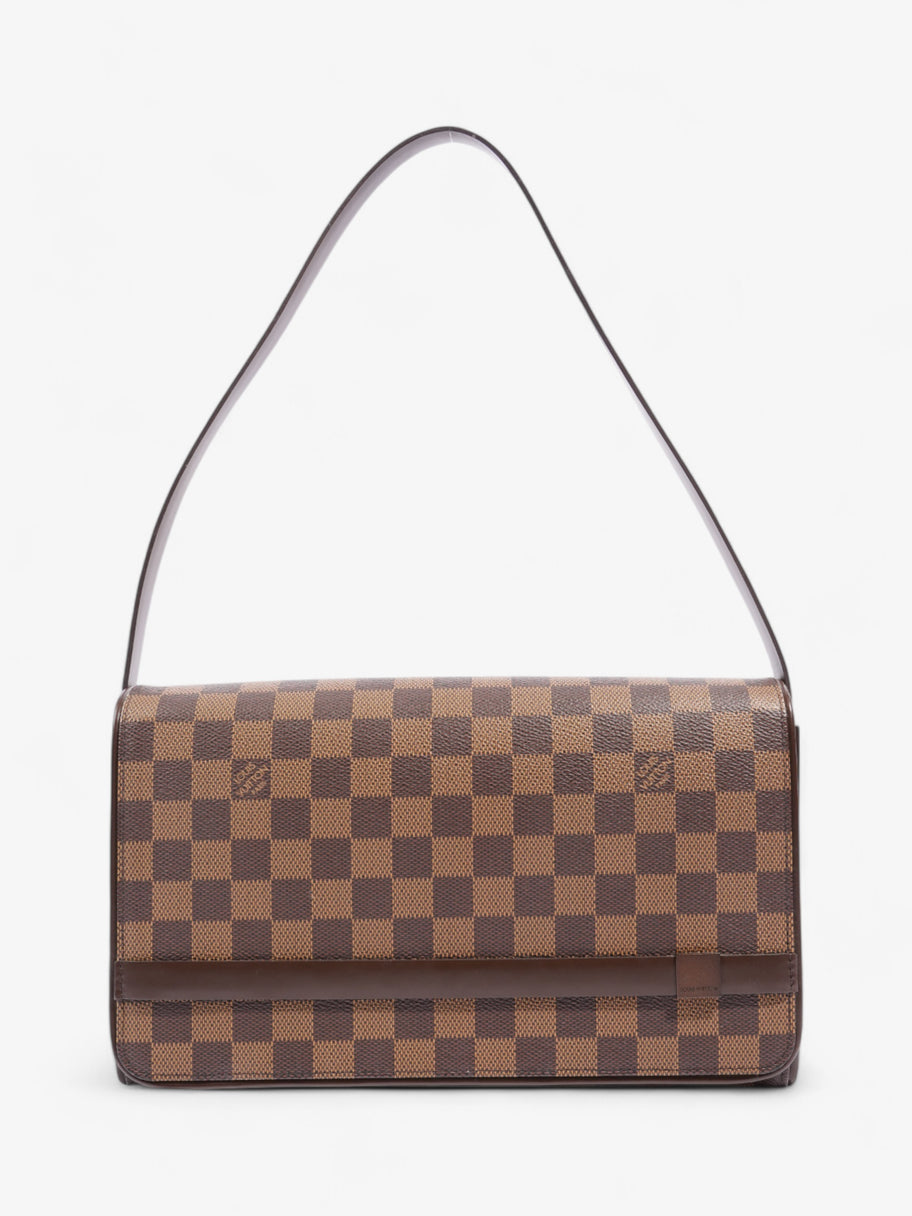 Louis Vuitton Tribeca Carre Damier Ebene Coated Canvas Image 1