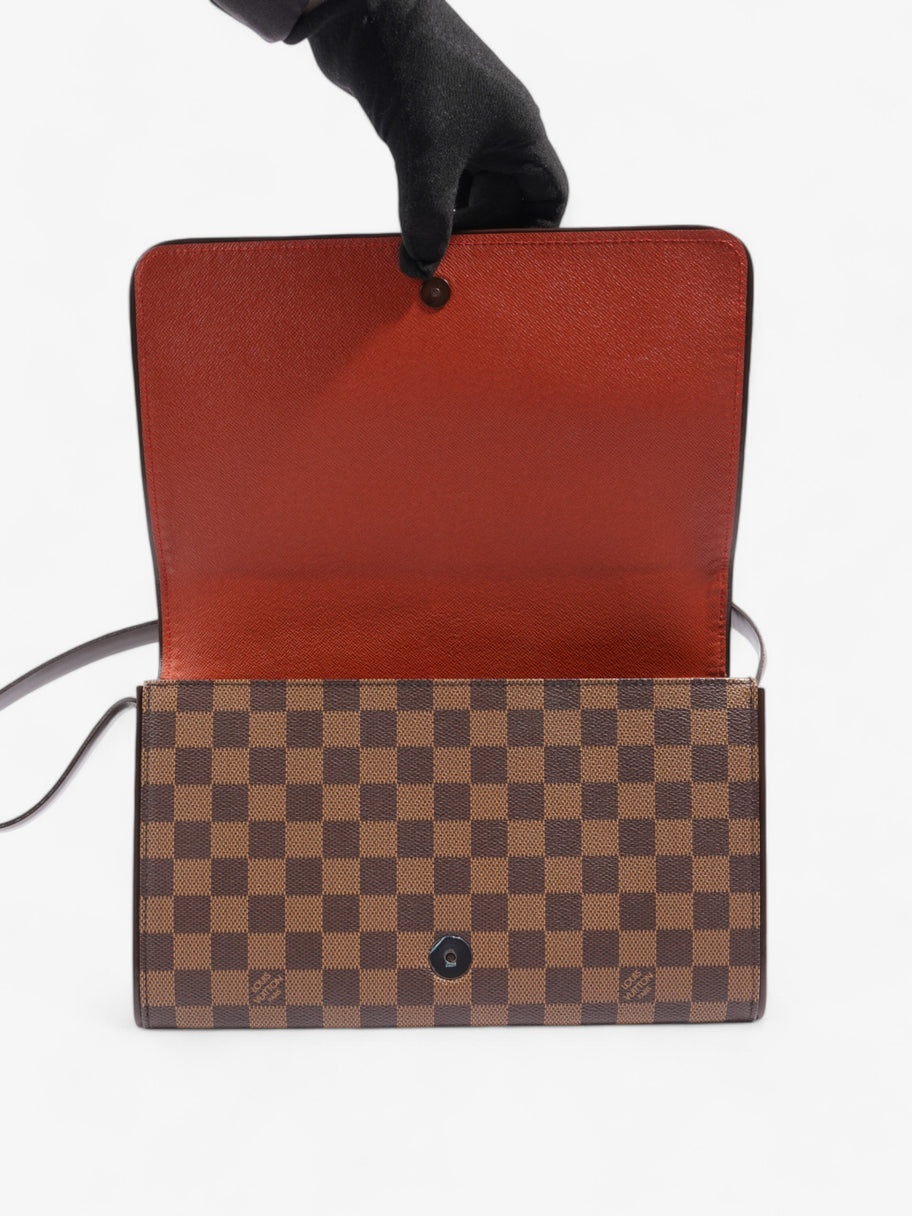 Louis Vuitton Tribeca Carre Damier Ebene Coated Canvas Image 8