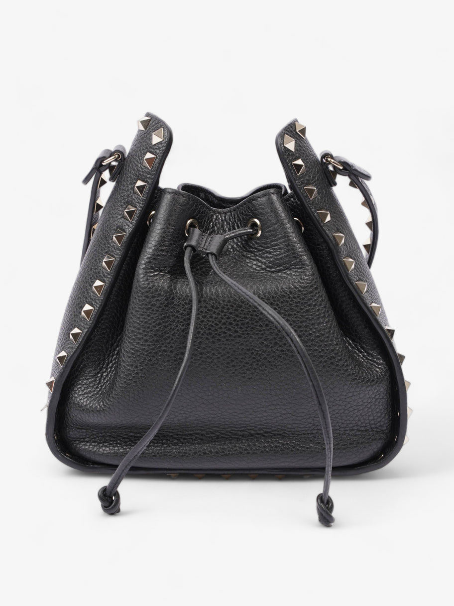 Rockstud Bucket Black Leather Image 5