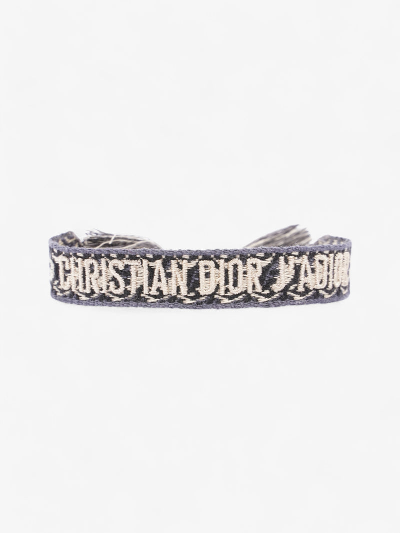  Christian Dior J'Adior Bracelet Blue Cotton