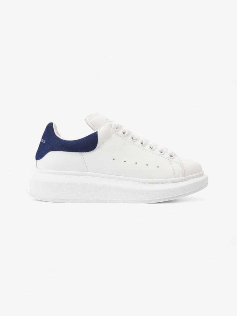  Oversized Sneakers White / Blue Tab Leather EU 37.5 UK 4.5