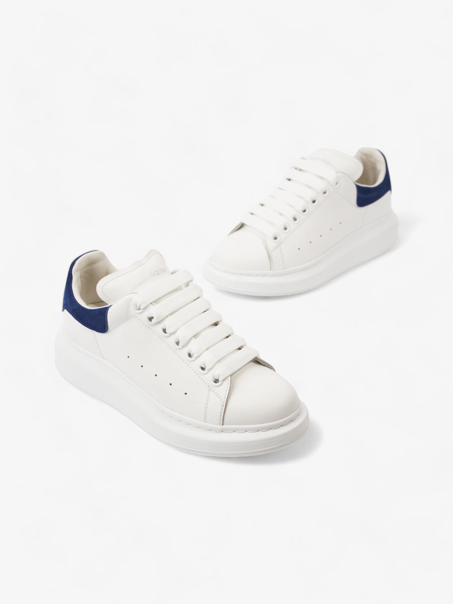 Alexander McQueen Oversized Sneakers White / Blue Tab Leather EU 37.5 UK 4.5 Image 9