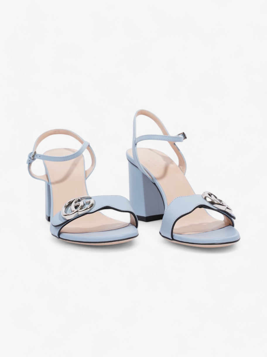 Gucci GG Marmont Sandals 70 Light blue Leather EU 38.5 UK 5.5 Image 2