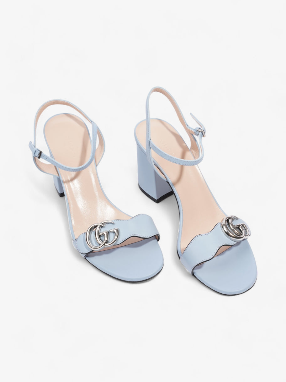 Gucci GG Marmont Sandals 70 Light blue Leather EU 38.5 UK 5.5 Image 8