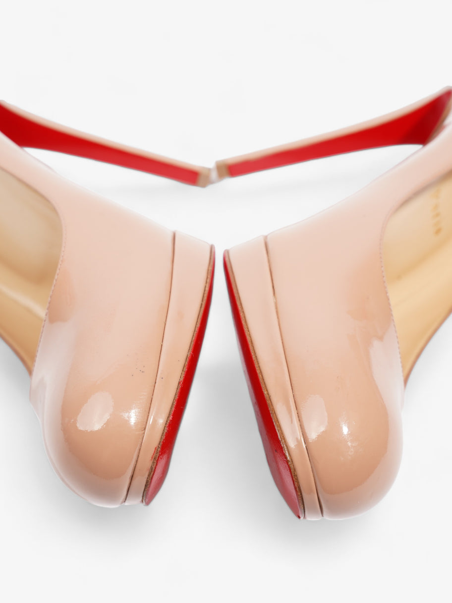 Christian Louboutin New Simple Pump Heels 120 Nude Patent Leather EU 41 UK 8 Image 10