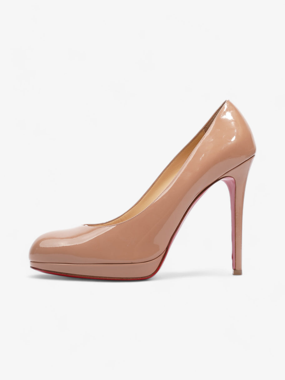 Christian Louboutin New Simple Pump Heels 120 Nude Patent Leather EU 41 UK 8 Image 5