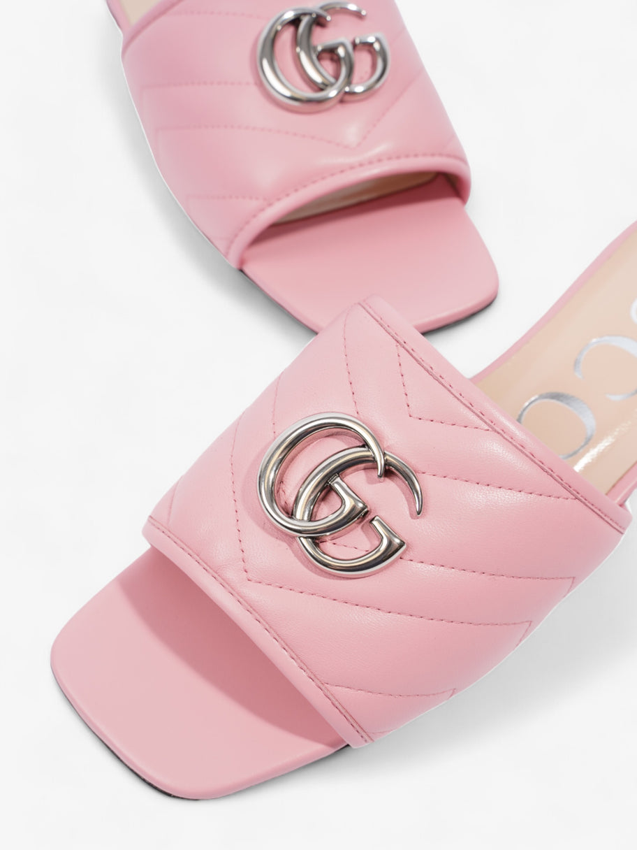 Gucci GG Marmont Slides Pink Matelasse Leather EU 36.5 UK 3.5 Image 9