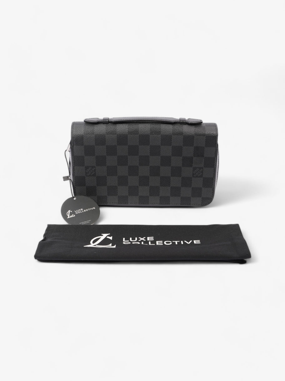 Louis Vuitton XL Zippy Wallet Damier Graphite Coated Canvas Image 9