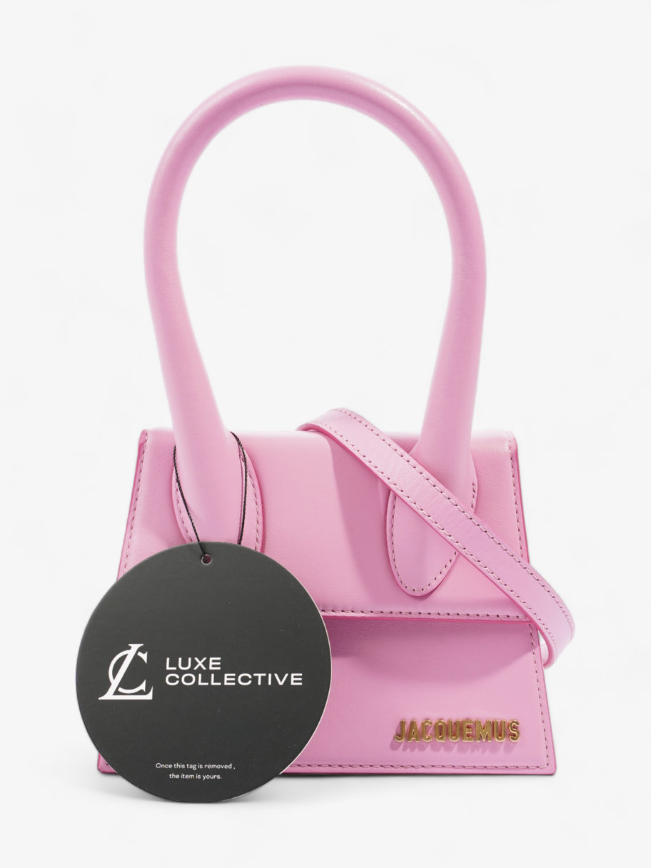 Le Chiquito Moyen Pink Leather Image 8