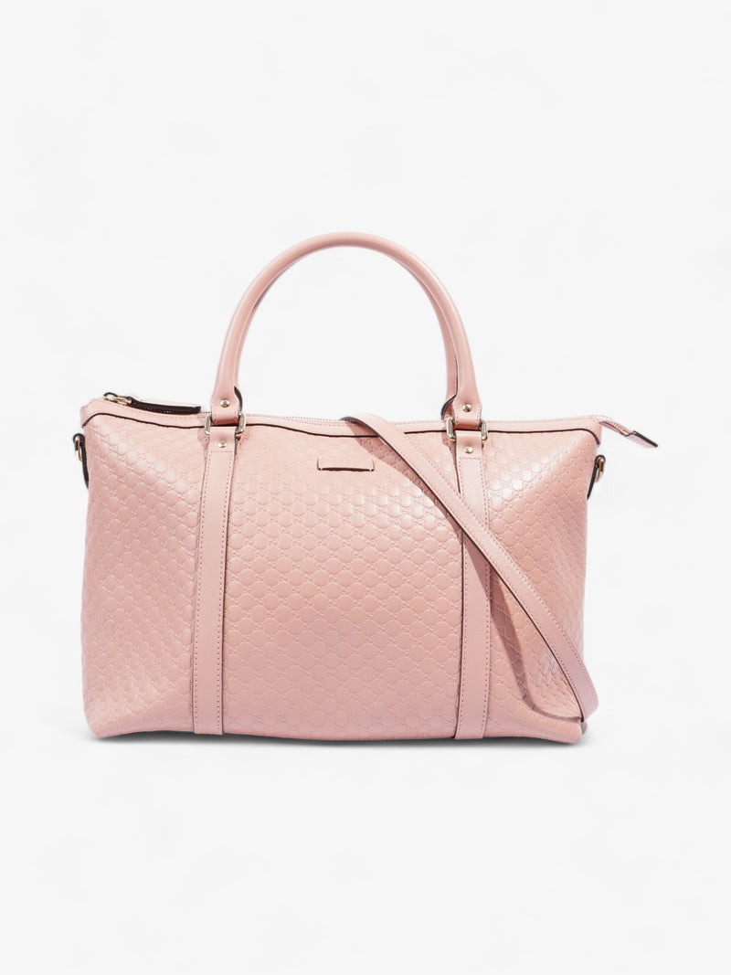  Gucci Microguccissima Tote Pink Leather