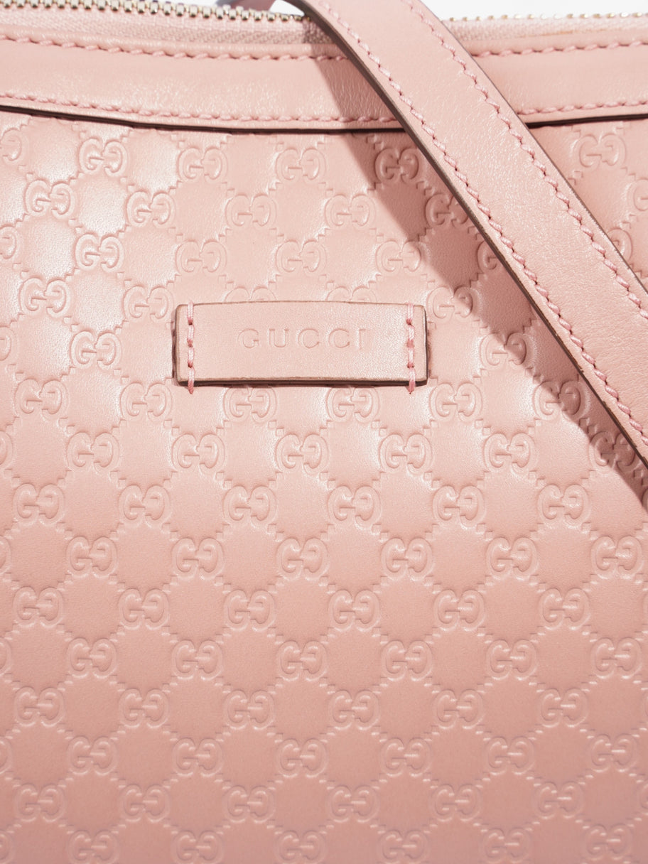 Gucci Microguccissima Tote Pink Leather Image 3