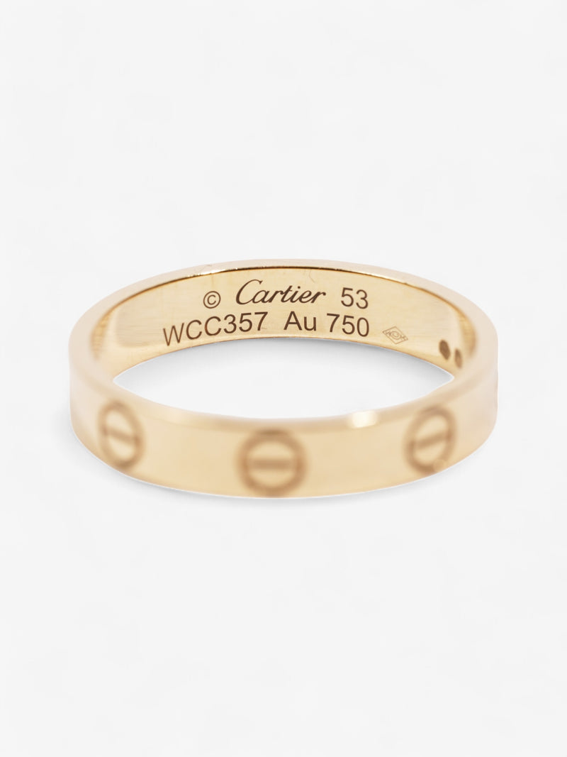  Cartier Love Wedding Band Yellow Gold Yellow Gold 53 (Circumference - 53mm)