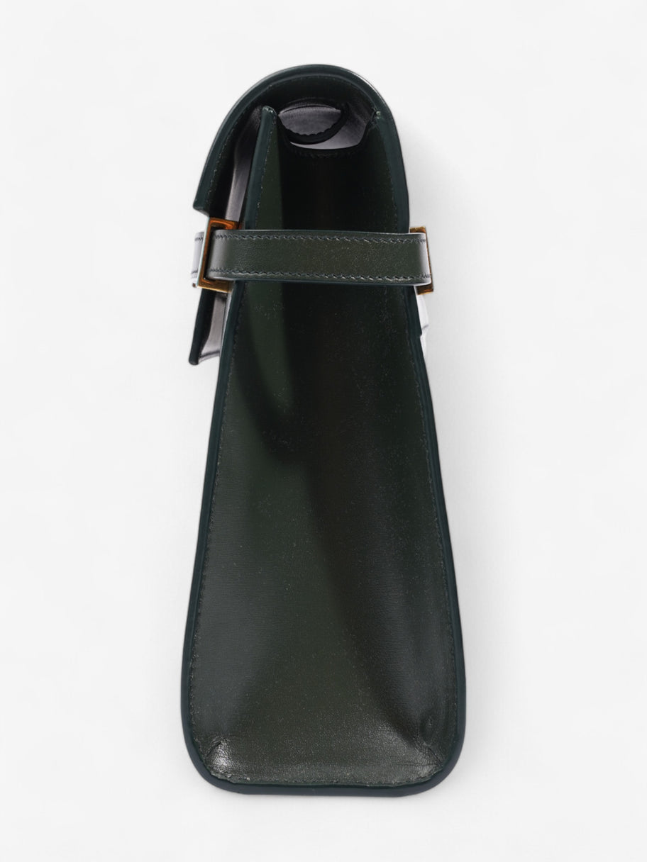 Saint Laurent Manhattan Dark Green Calfskin Leather Image 3