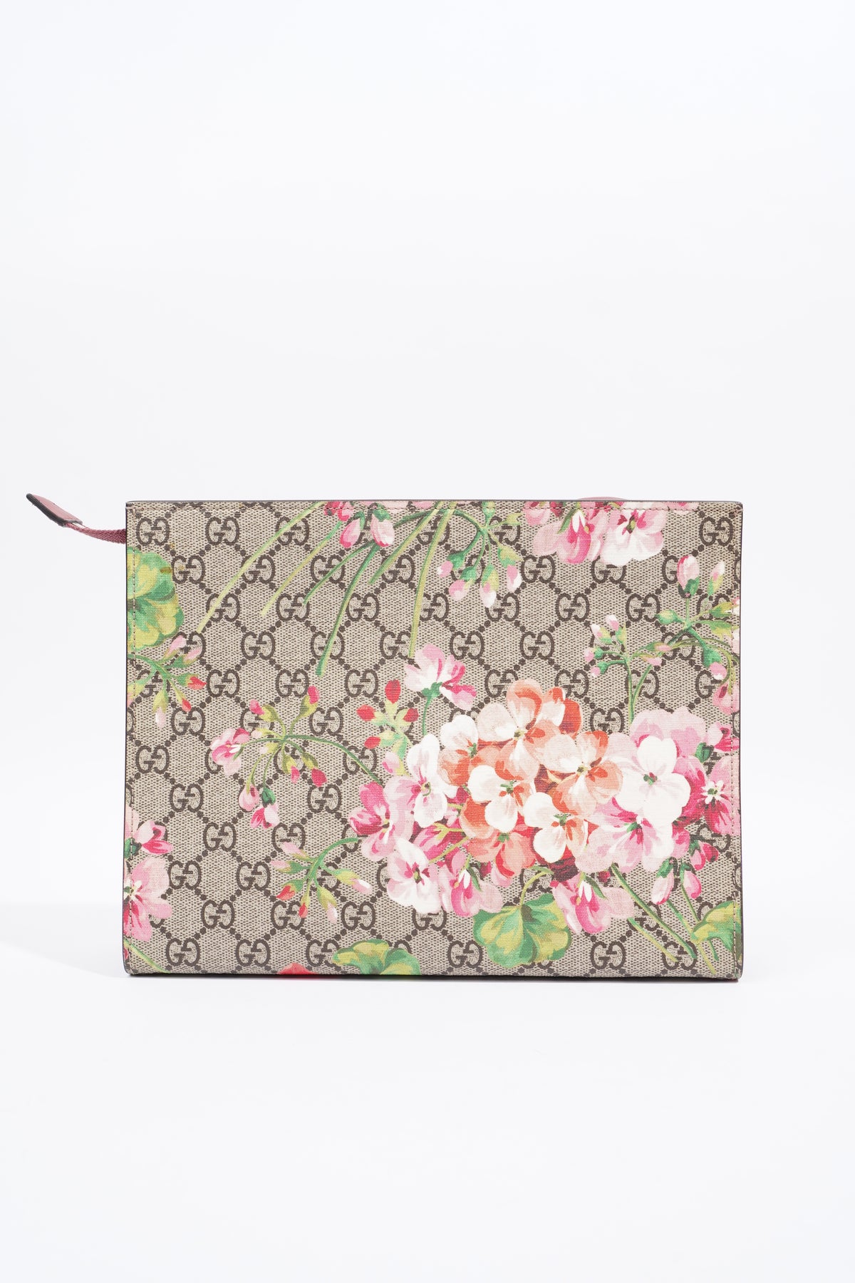 Gucci floral cosmetic discount case