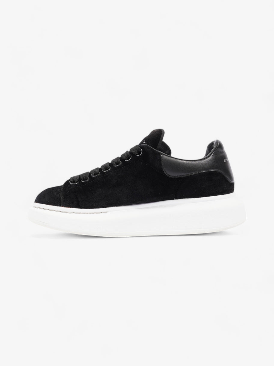 Alexander McQueen Oversized Sneakers Black / White Velvet EU 37 UK 4 Image 3