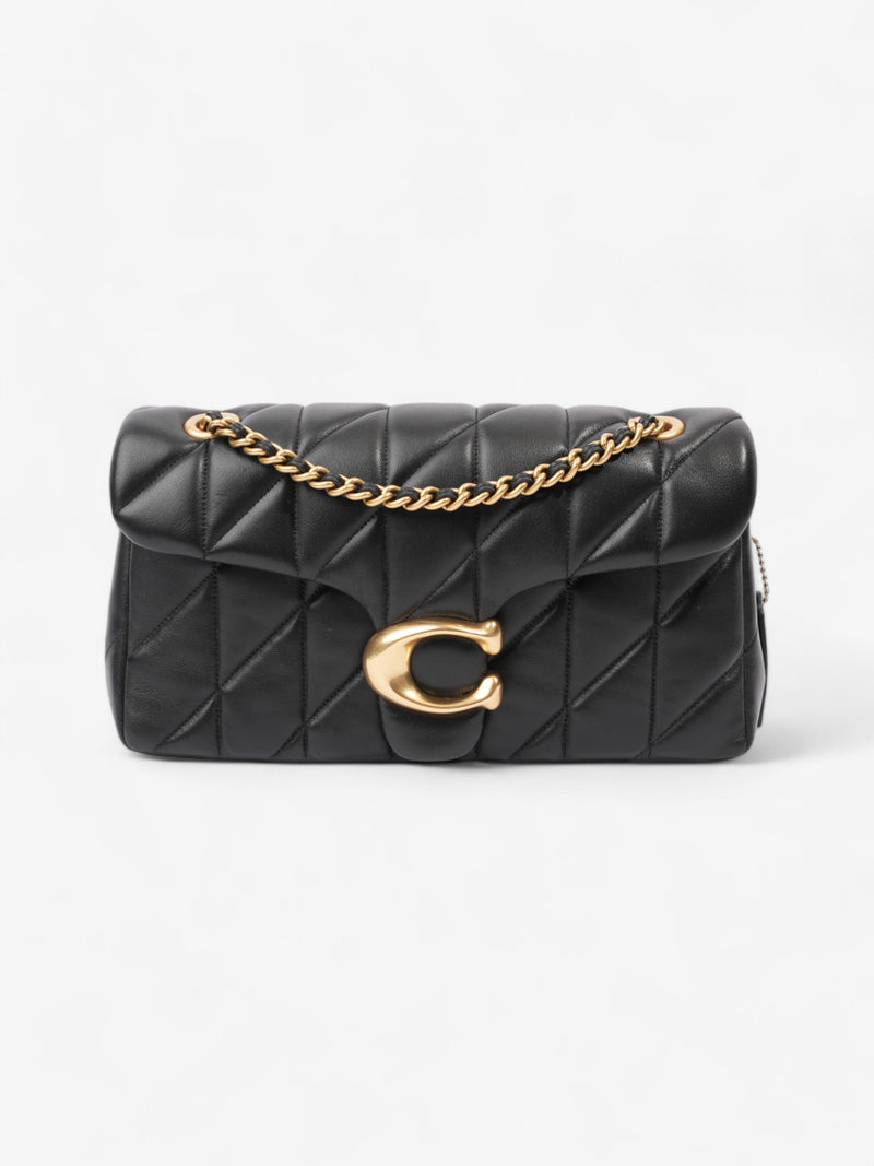  Coach Quilted Tabby Black Leather 26