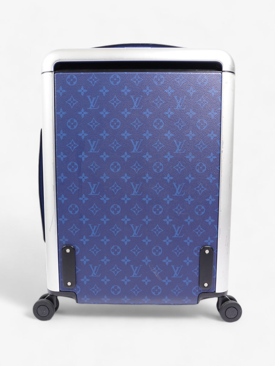 Louis Vuitton Horizon 55 Suitcase Blue Monogram Coated Canvas 55 Image 4