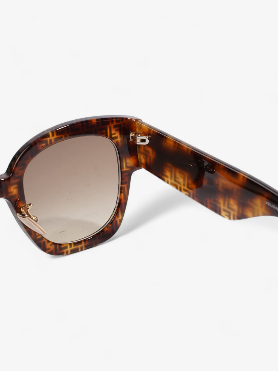 Fendi Roma Square Sunglasses Tortoise  Acetate 150mm Image 6