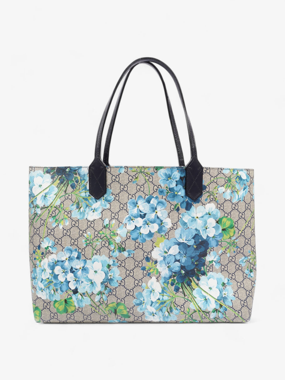 Gucci Blooms Reversible Tote GG Supreme / Bloom Coated Canvas Image 4