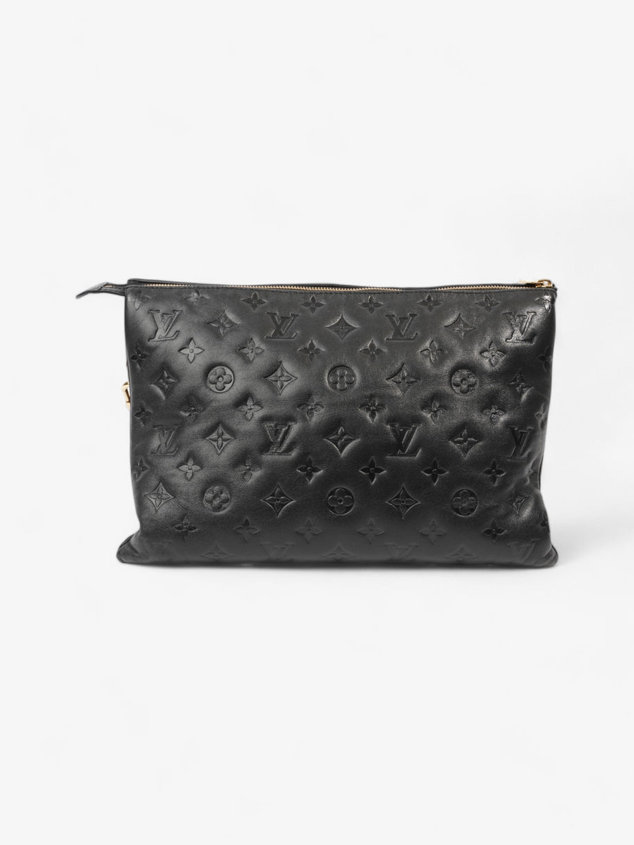 Louis Vuitton Coussin Black Lambskin Leather MM Image 4