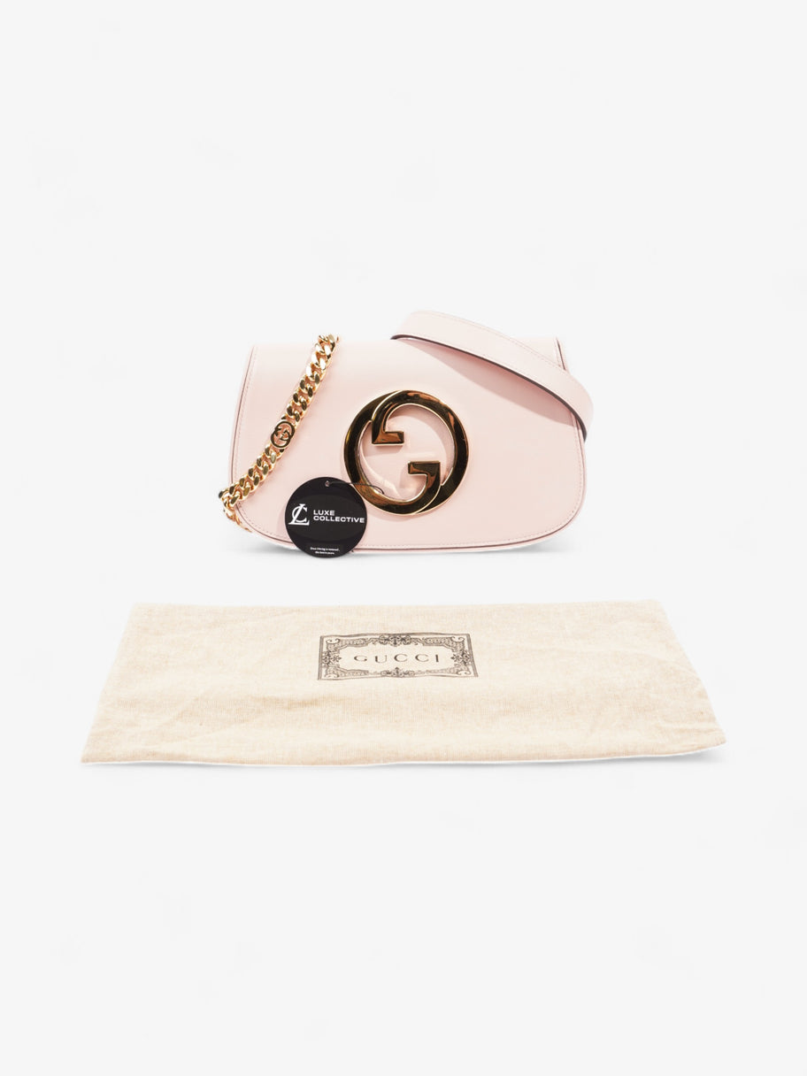 Gucci Blondie Powder Pink Grained Leather Medium Image 8