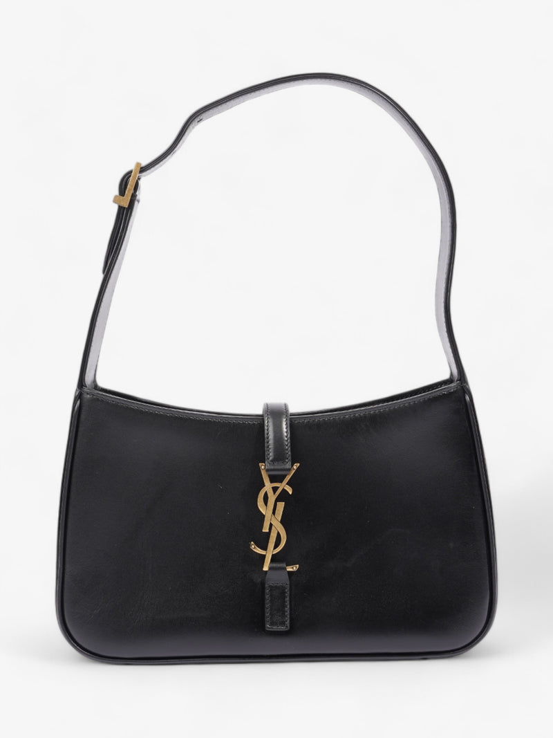  Saint Laurent Le 5 a 7 Hobo Black Leather