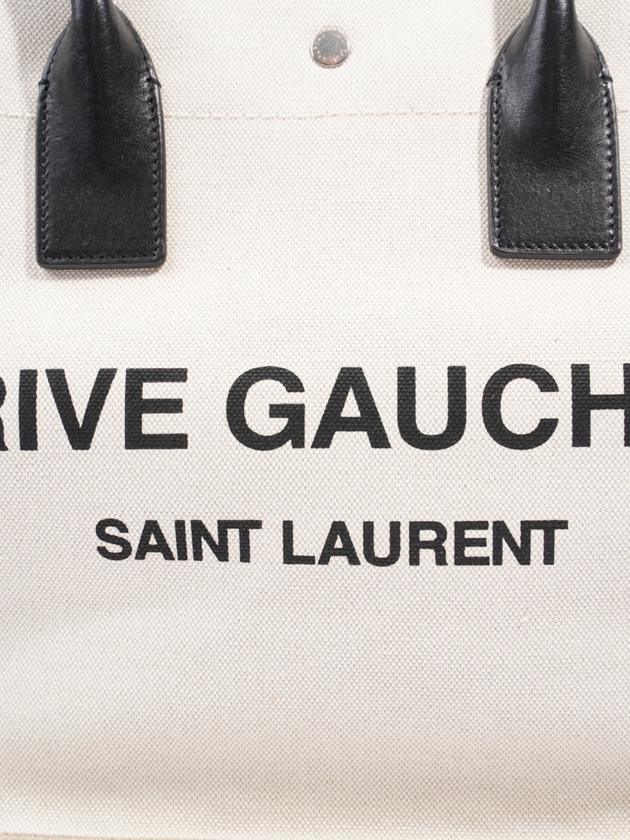 Saint Laurent Rive Gauche Beige Cotton Small Image 7