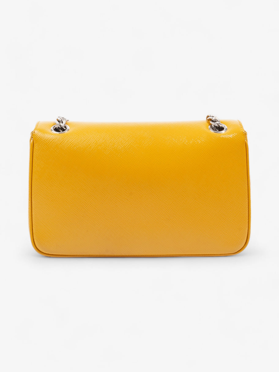 Prada Vernice Mustard Saffiano Leather Image 4