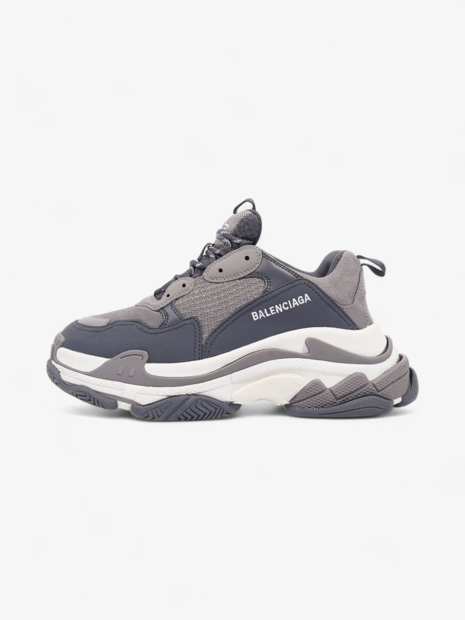 Balenciaga Triple S Dark Grey / Grey / White Mesh EU 41 UK 7 Image 5