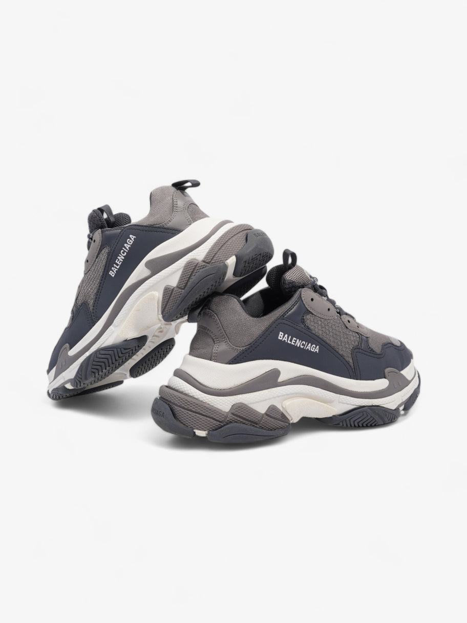 Balenciaga Triple S Dark Grey / Grey / White Mesh EU 41 UK 7 Image 8