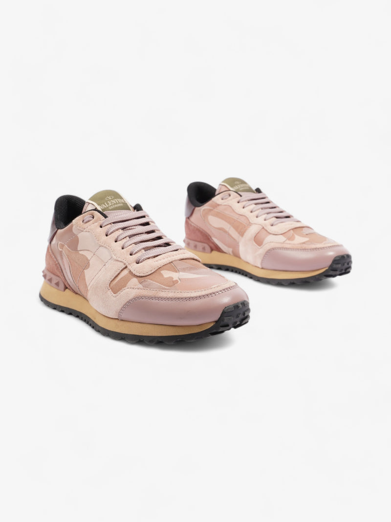  Rockrunner Sneakers Pink Camo / Maroon  Suede EU 39 UK 6
