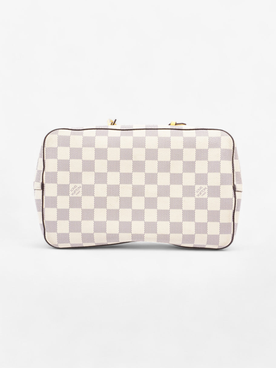 Louis Vuitton NeoNoe Damier Azur / Yellow Coated Canvas MM Image 6