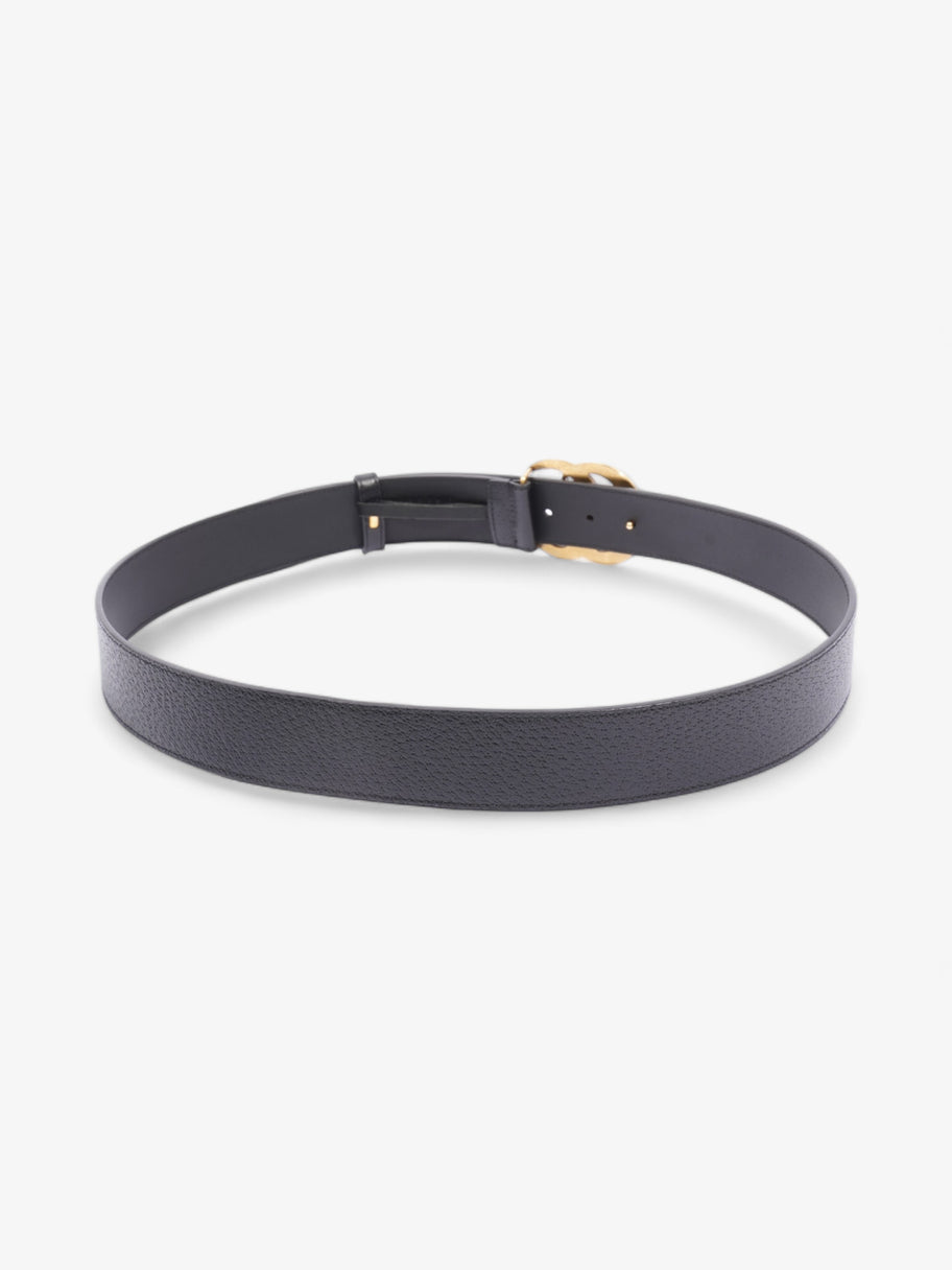 Gucci GG Marmont Belt Black / Gold Leather 100cm 40