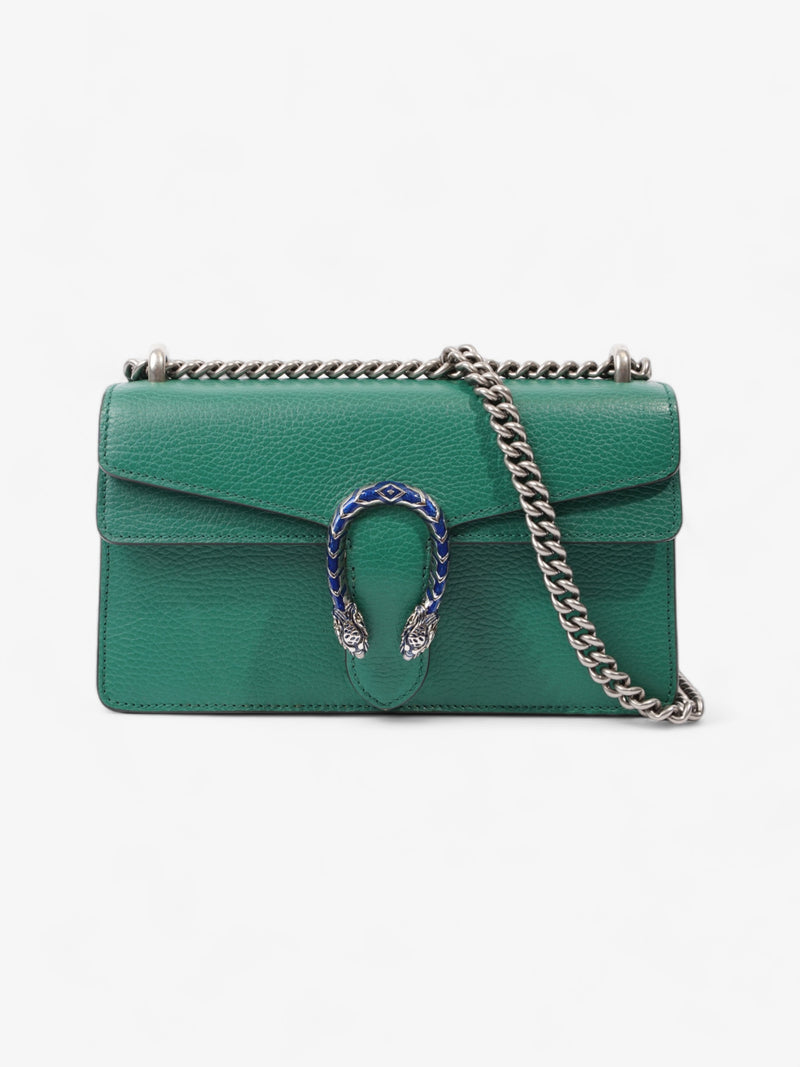  Gucci Dionysus Emerald Green / Electric Blue Leather Small