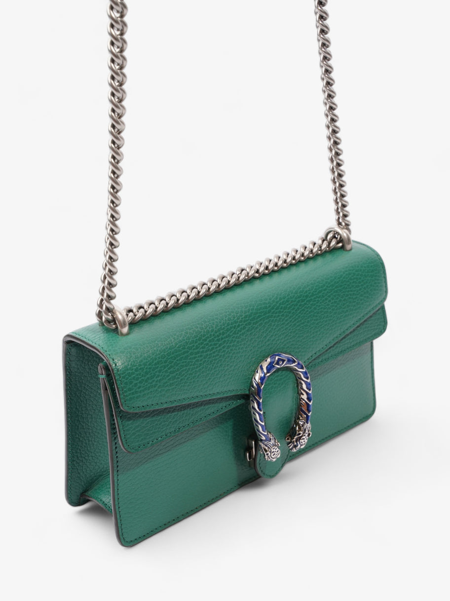 Gucci Dionysus Emerald Green / Electric Blue Leather Small Image 7