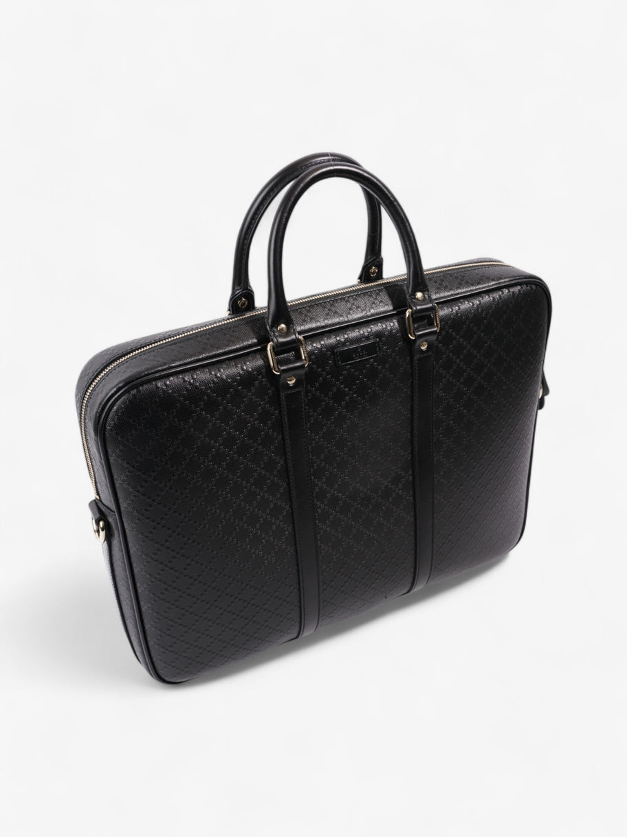 Gucci GG Briefcase Black Canvas Image 7