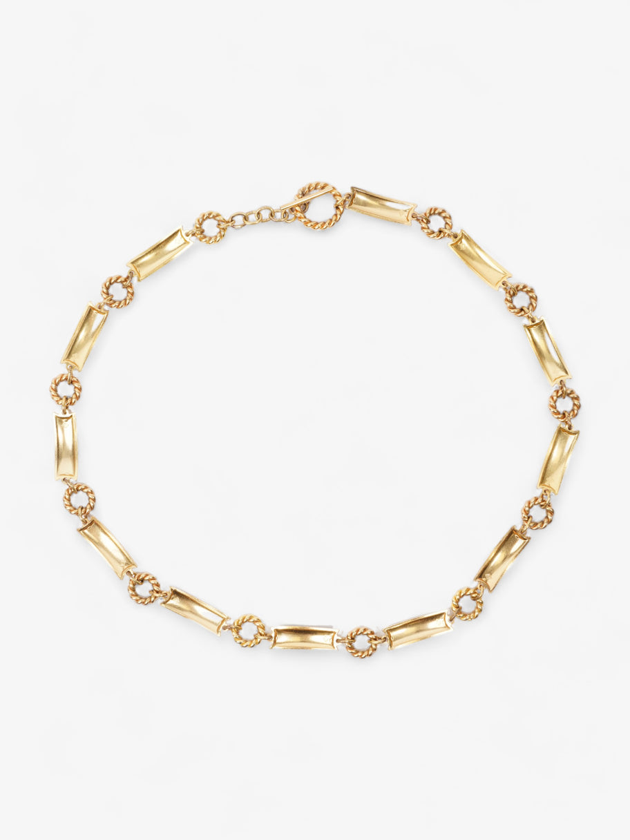 Gucci Interlocking GG Chain Gold / Blue Base Metal Image 3