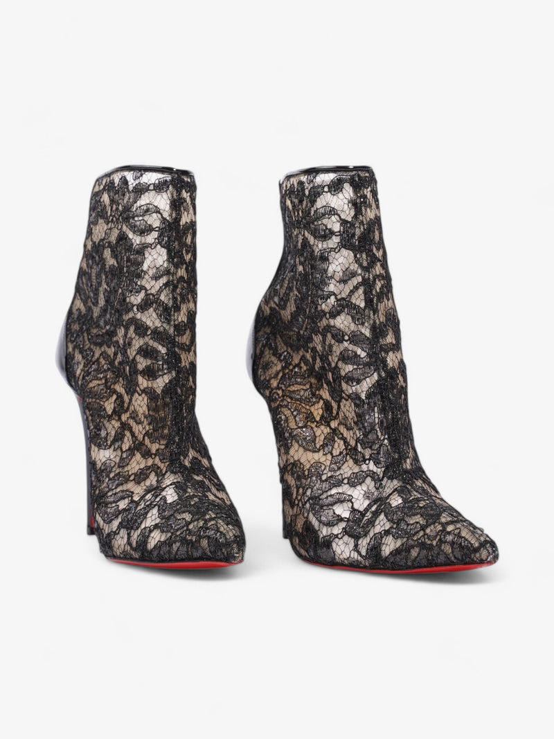  Christian Louboutin Psybootie  100 Black Lace EU 36 UK 3