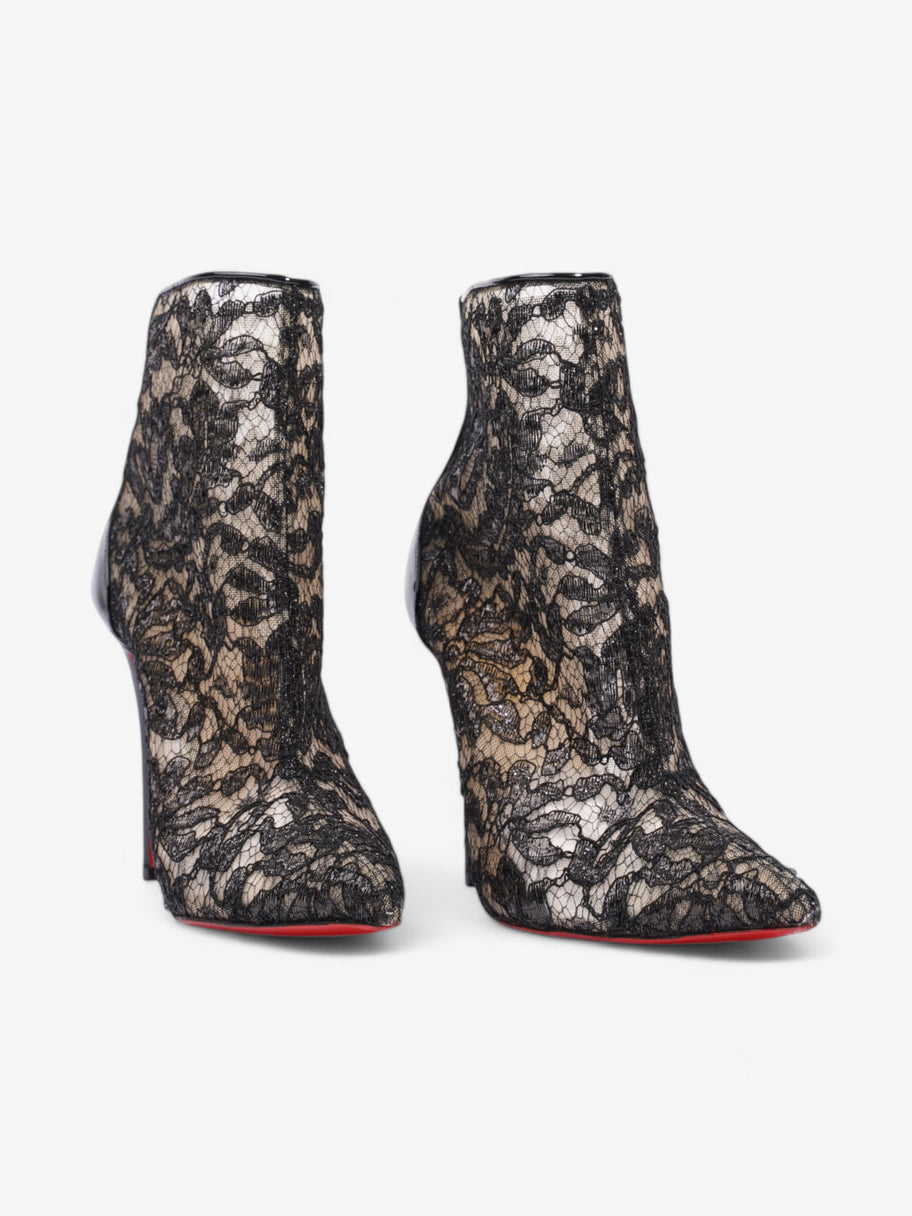 Christian Louboutin Psybootie  100 Black Lace EU 36 UK 3 Image 2