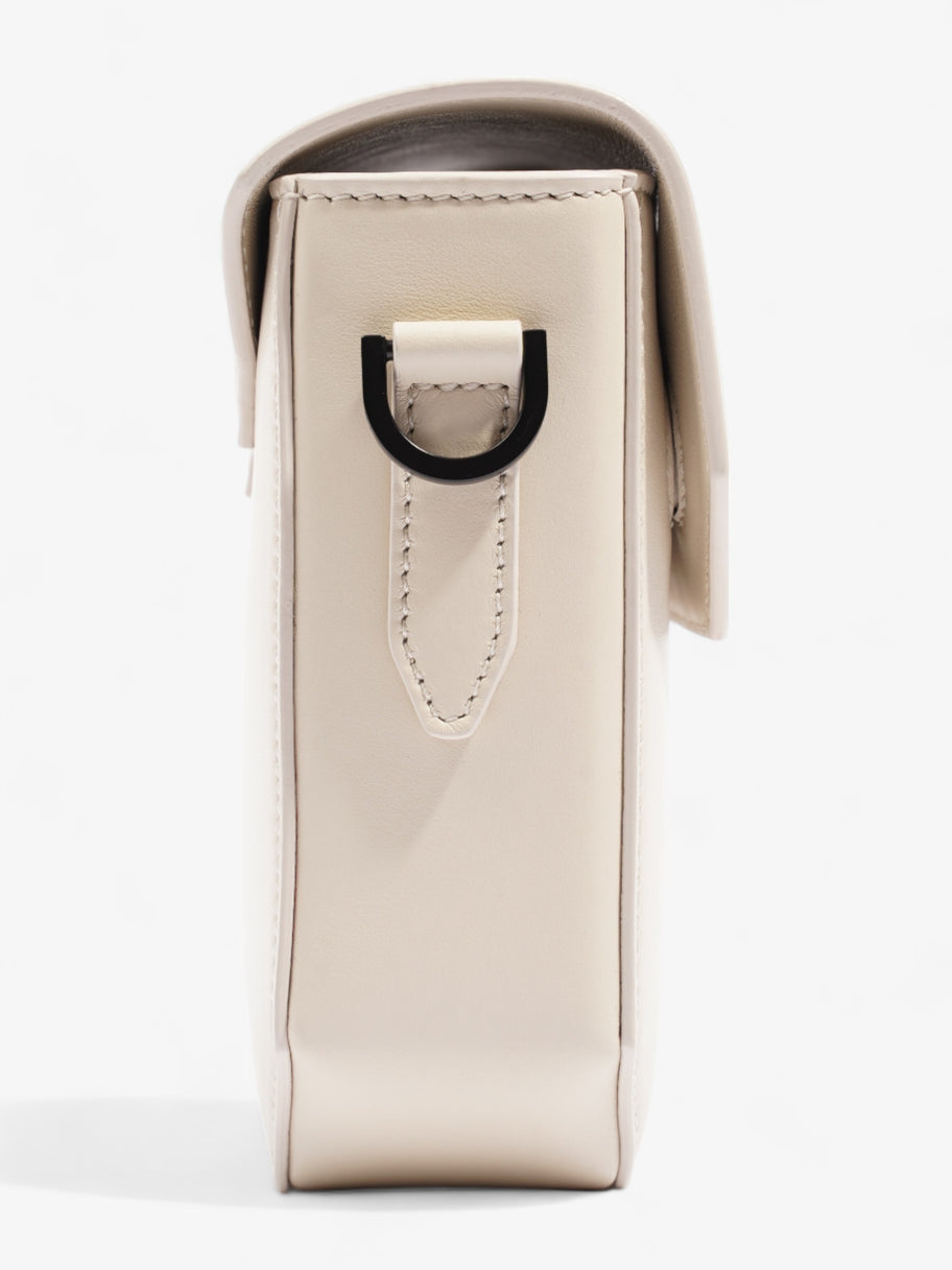 Amiri Birch Logo Embellished Crossbody Bag  Neutral Leather Image 5