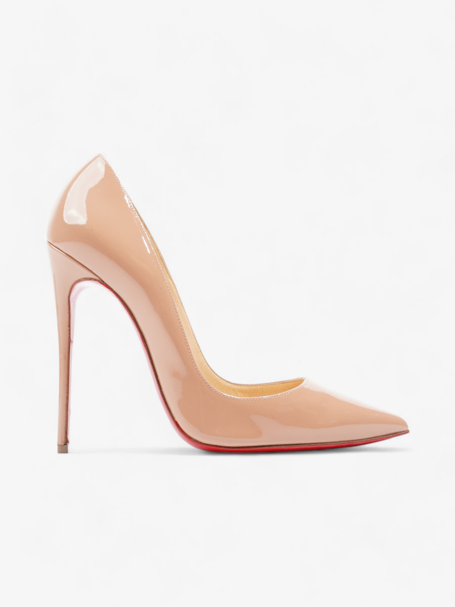 So Kate 120mm Nude Patent Leather EU 38 UK 5 | Luxe Collective