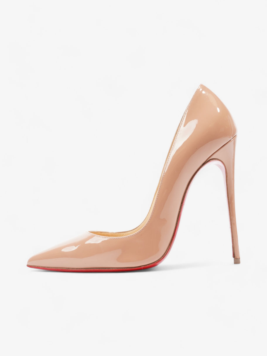 Christian Louboutin So Kate 120mm Nude Patent Leather EU 38 UK 5 Image 5