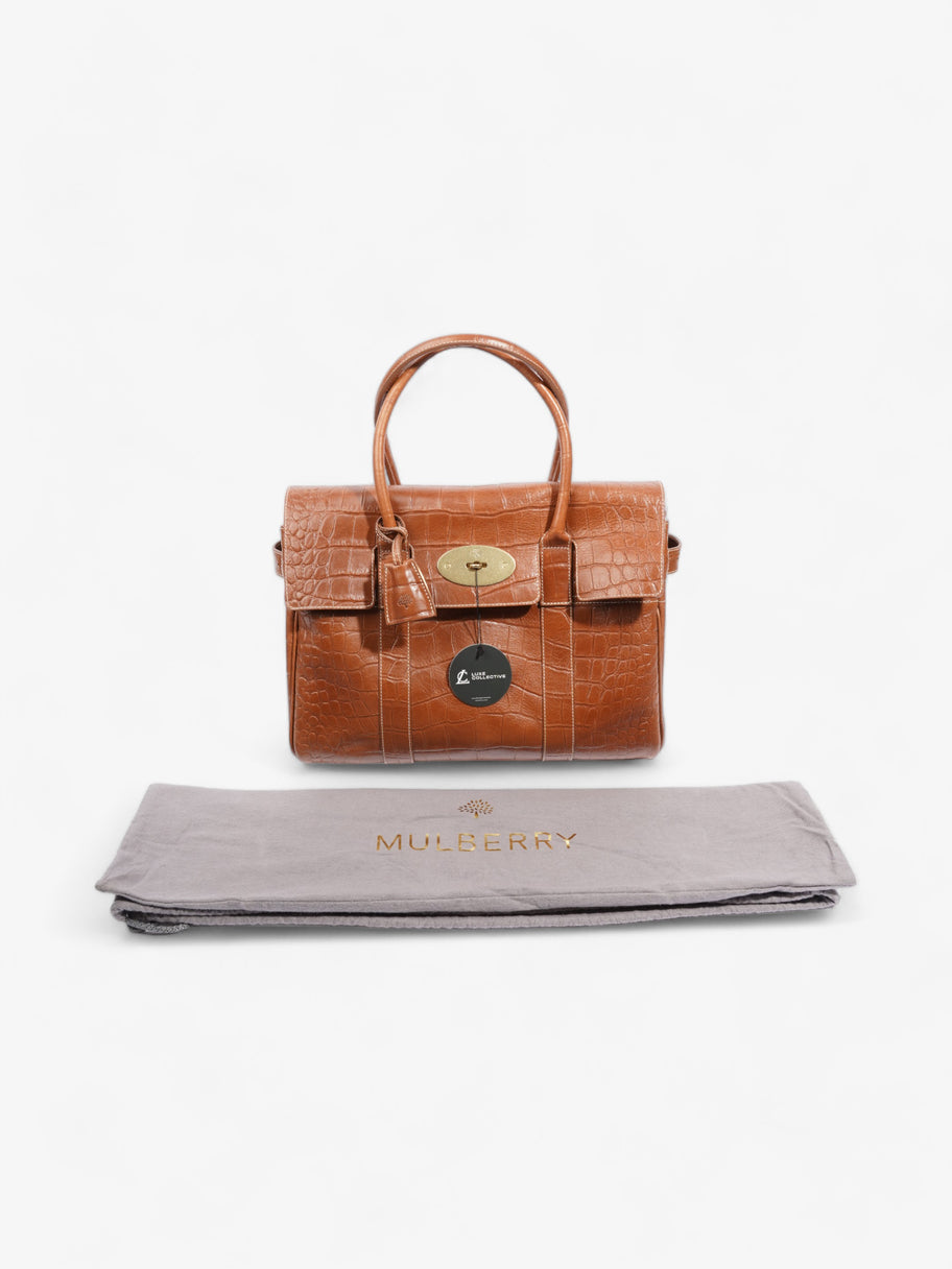 Mulberry Bayswater Oak Embossed Leather Image 12